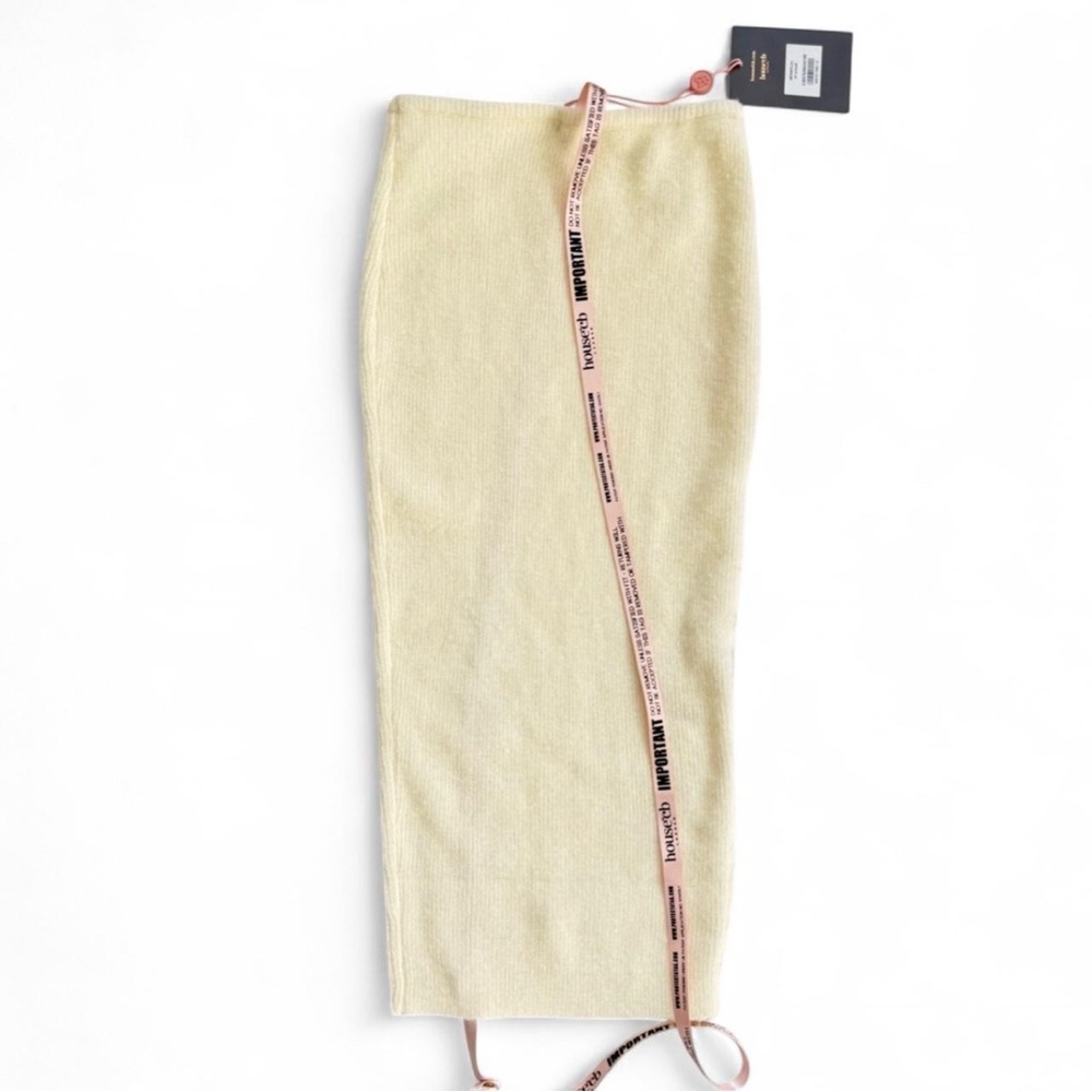house of cb NWT Elegant Cream Skirt